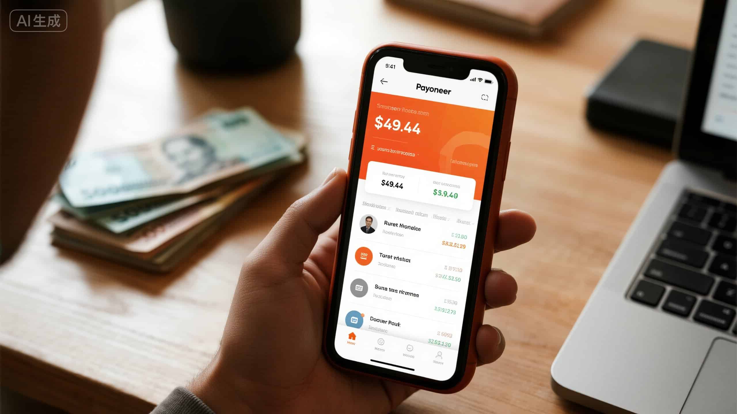 Payoneer Indonesia mobile registration success
