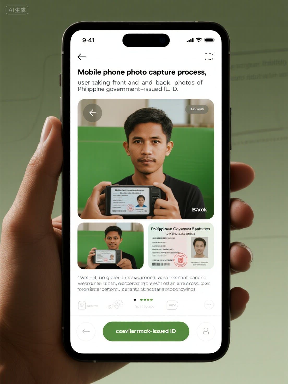 Uploading Government Issued ID on Payoneer Philippines Mobile